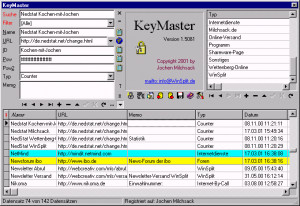 KeyMaster - náhled