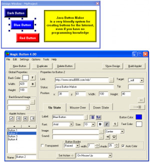 Free Java Web Button - náhled