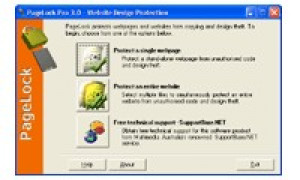PageLock Website Copy Protection - náhled