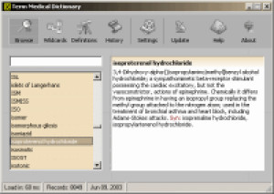 XTerm Medical Dictionary - náhled