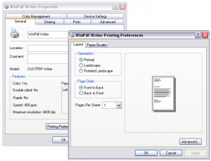 WinPDF Writer - náhled