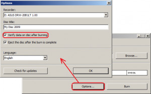 Free DVD Video Burner - náhled