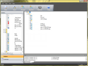 Advanced File Backup - náhled