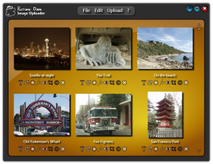 Picture Dude Image Uploader - náhled