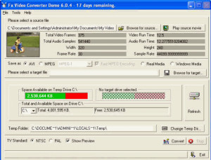 Fx Video Converter - náhled