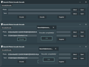 Base64 Photo Encode Decode - náhled