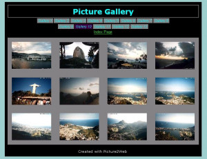 Picture2Web - náhled