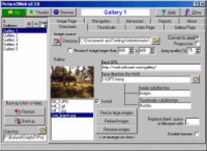 Picture2Web - náhled