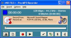 Pro MP3 Recorder - náhled