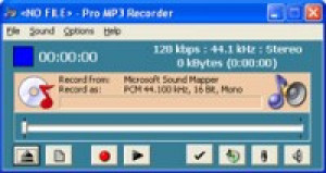 Pro MP3 Recorder - náhled