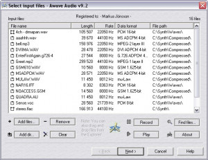 Awave Audio - náhled