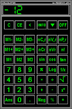 CALC - náhled