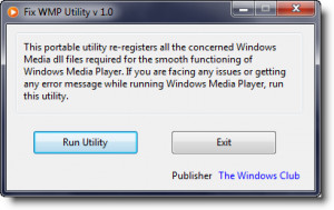 Fix WMP Utility - náhled