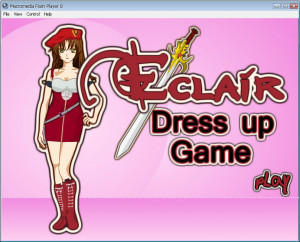 Eclair Dressup Game - náhled