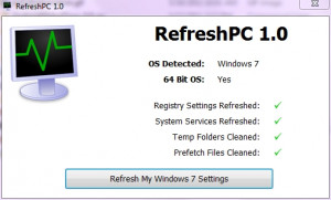 RefreshPC - náhled