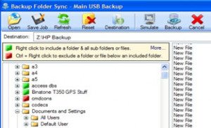 Backup Folder Sync - náhled