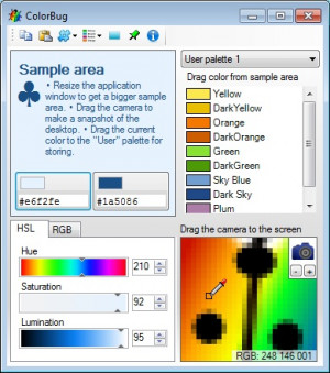 ColorBug - náhled