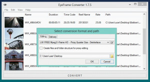 EyeFrame Converter - náhled