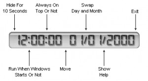 LCD Clock - náhled