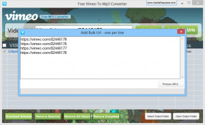 Free Vimeo to Mp3 Converter - náhled