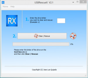 USBRescueX - náhled