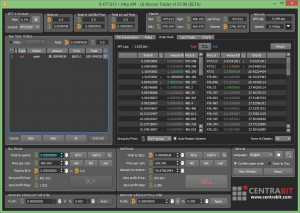 Qt Bitcoin Trader - náhled