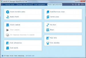 Safe365 PC Manager Wizard Pro - náhled