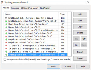 ACCDB Password - náhled