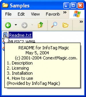 InfoTag Magic - náhled