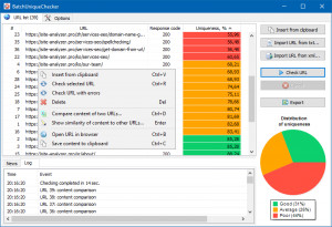 BatchUniqueChecker - náhled