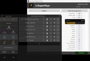 LrSuperKeys - náhled