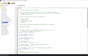 wfCodeEditor - náhled