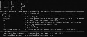 Leaked Handles Finder - náhled