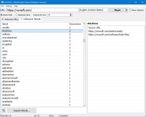 Website Spell Checker - náhled