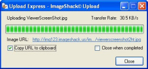 Upload Express - náhled
