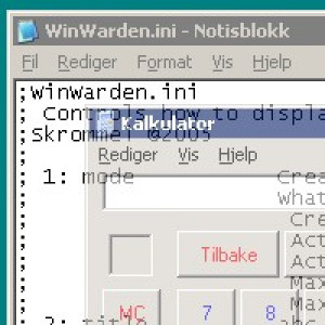 WinWarden - náhled