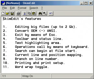 SkimStart - náhled