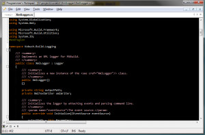 Programmer's Notepad - náhled
