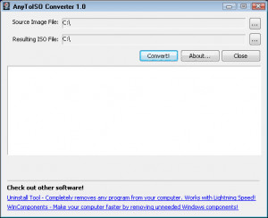 AnyToISO Converter - náhled