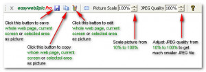 EasyWeb2Pic Pro - náhled
