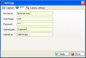 Webcam Capture - náhled