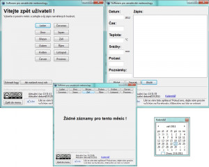 Software pro amatérské meteorology - náhled