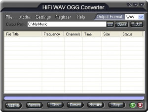 HiFi WAV OGG Converter - náhled
