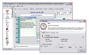 Alive Organizer - náhled