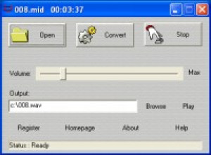 Midi to WAV Maker - náhled