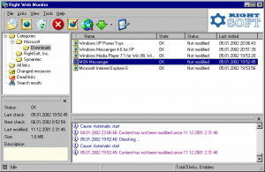 Right Web Monitor - náhled