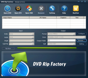 DVD Rip Factory - náhled