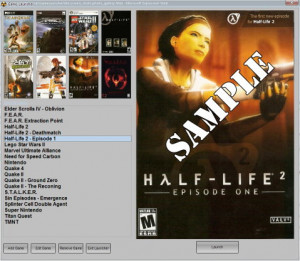 Game Launcher - náhled