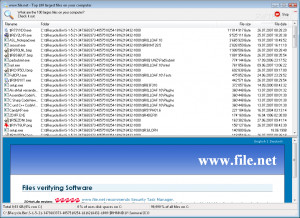 Largest Files Finder - náhled