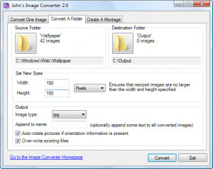 John´s Image Converter - náhled